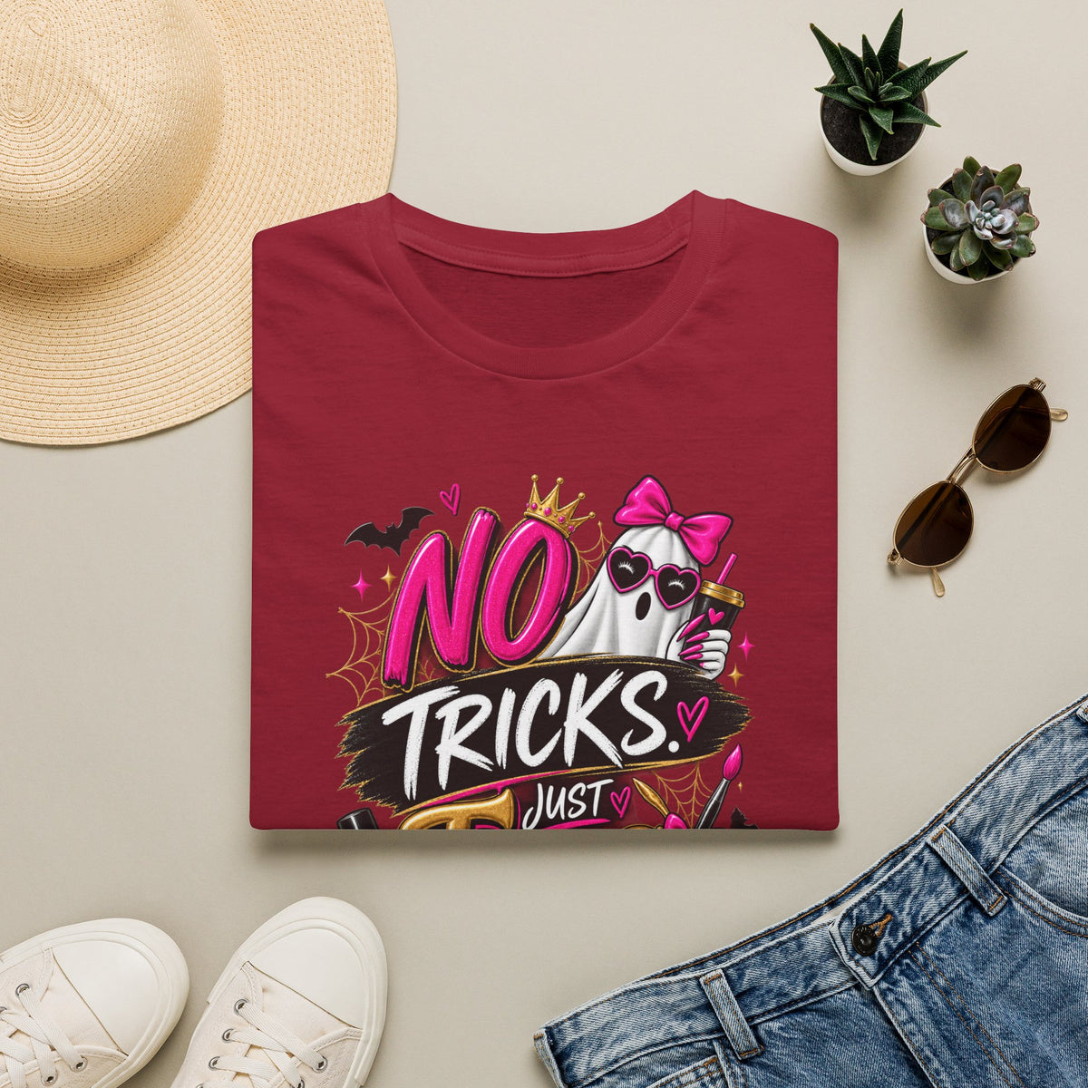 "No Tricks Just Tips" Tee