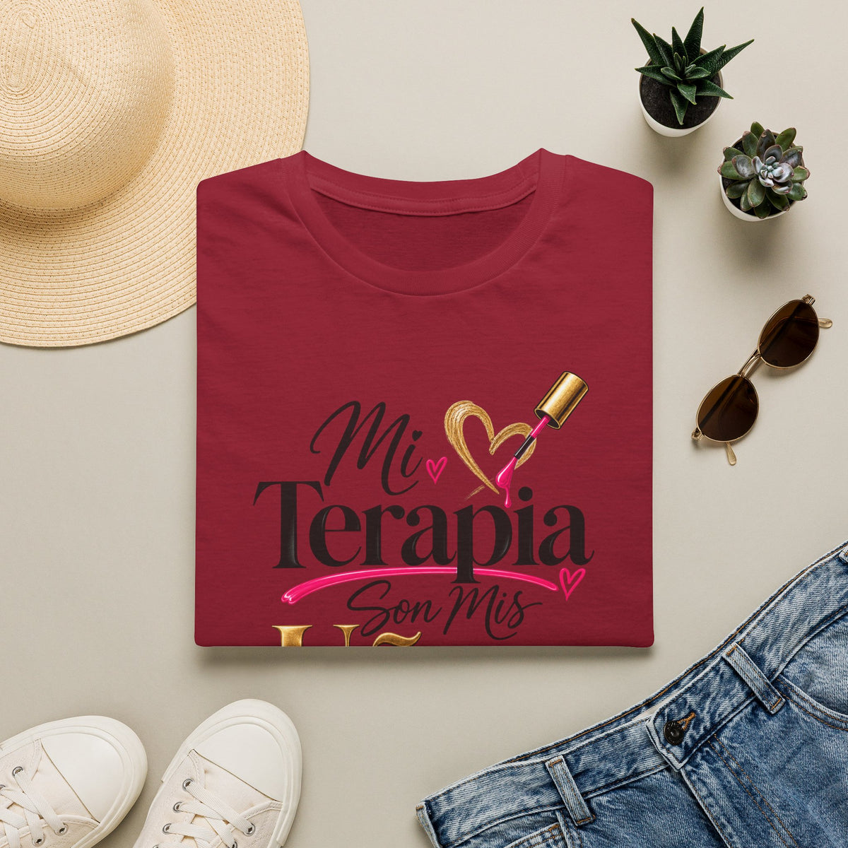 "Mi Terapia Son Mis Uñas" Tee
