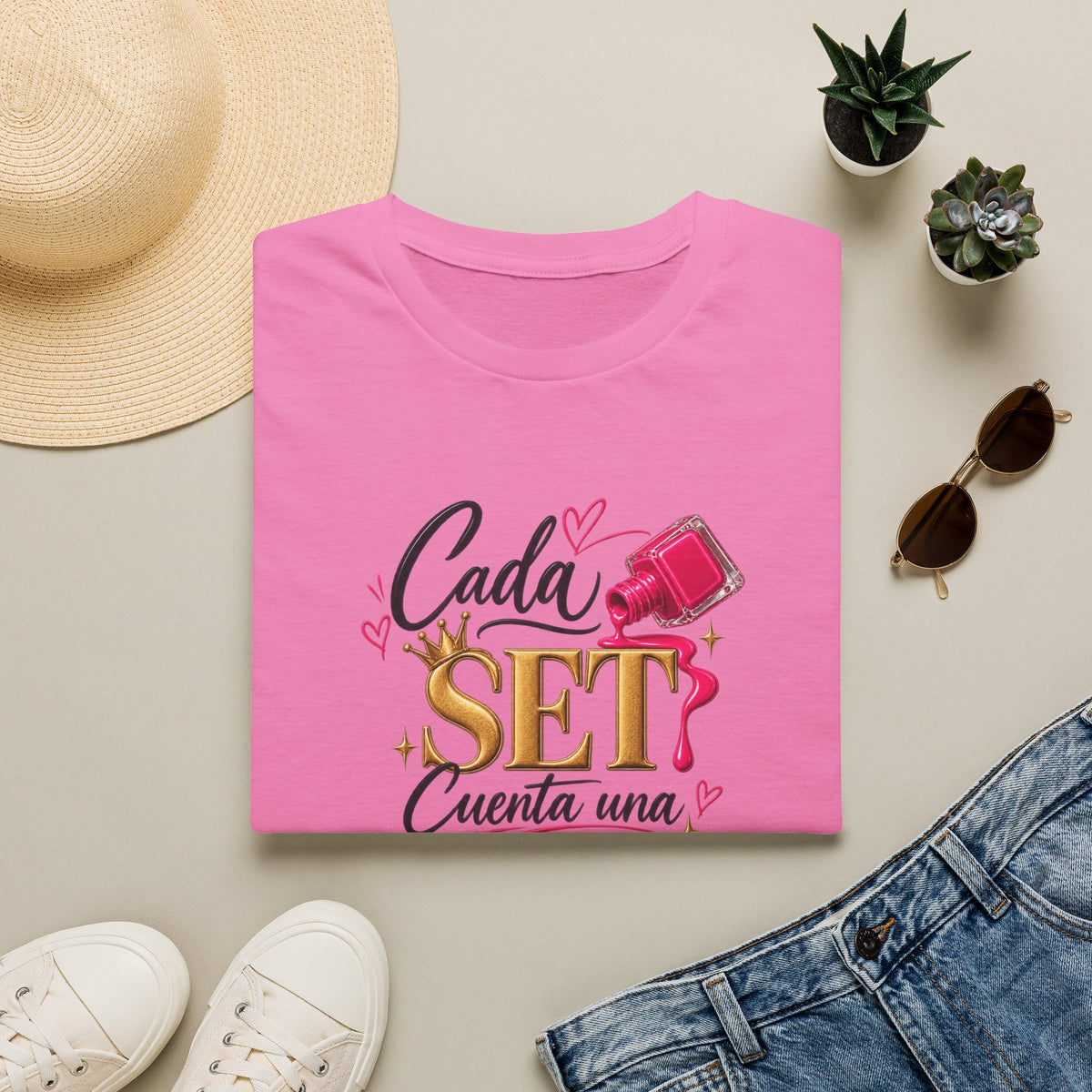 'Cada Set Cuenta Una Historia' Tee