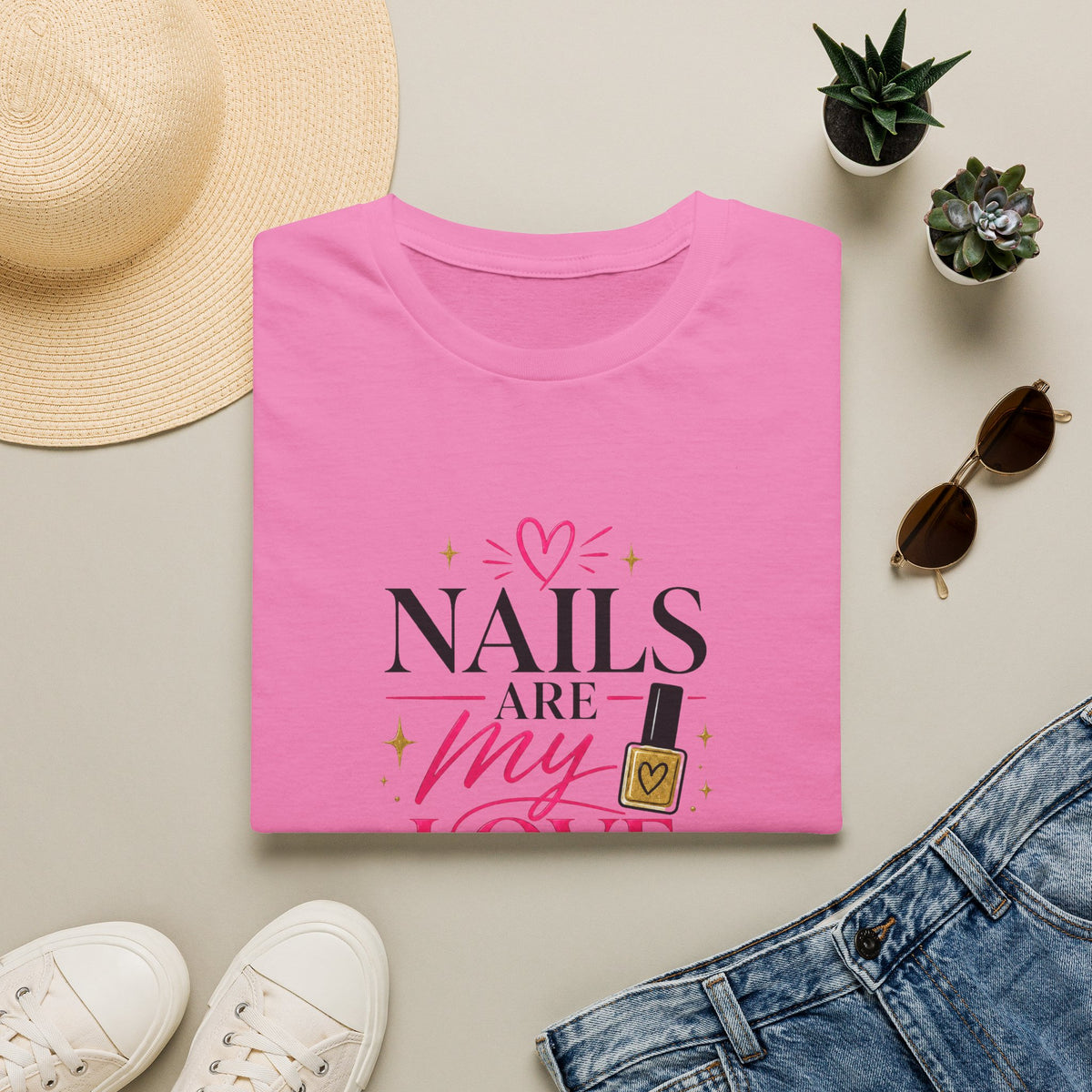 Nails Are My Love Language Tee