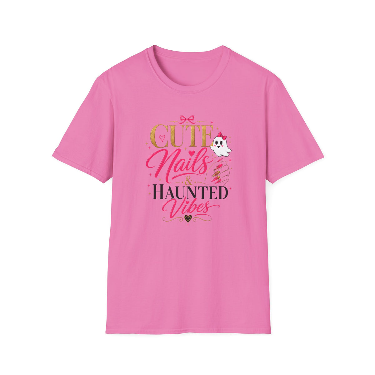 Cute Nails haunted vibes Tee