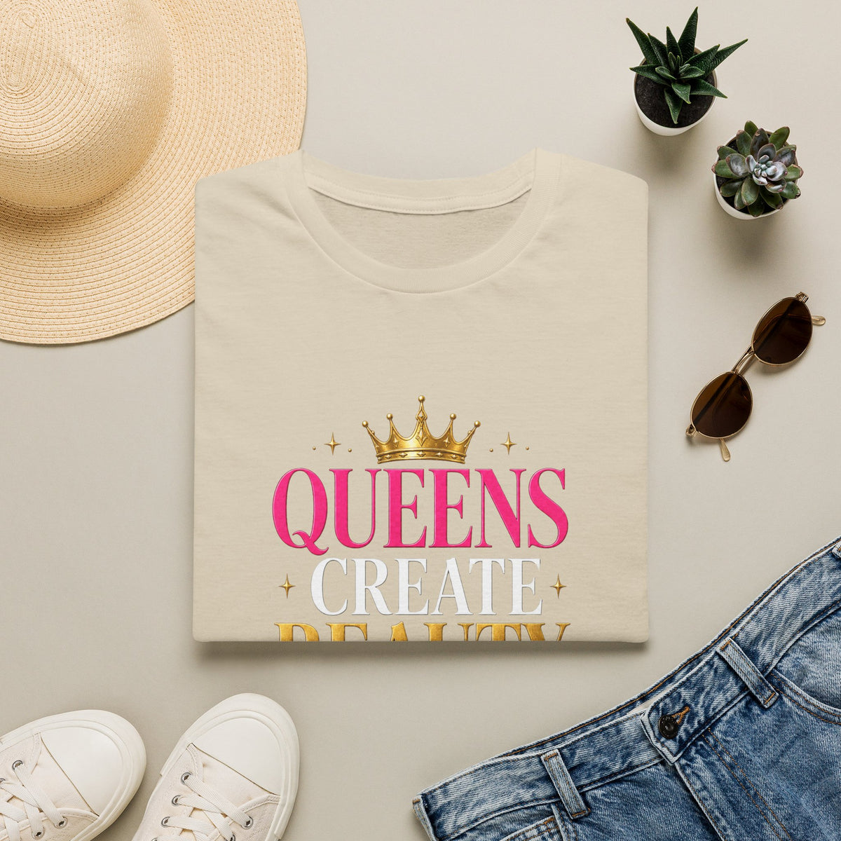 "Queens Create Beauty" Tee