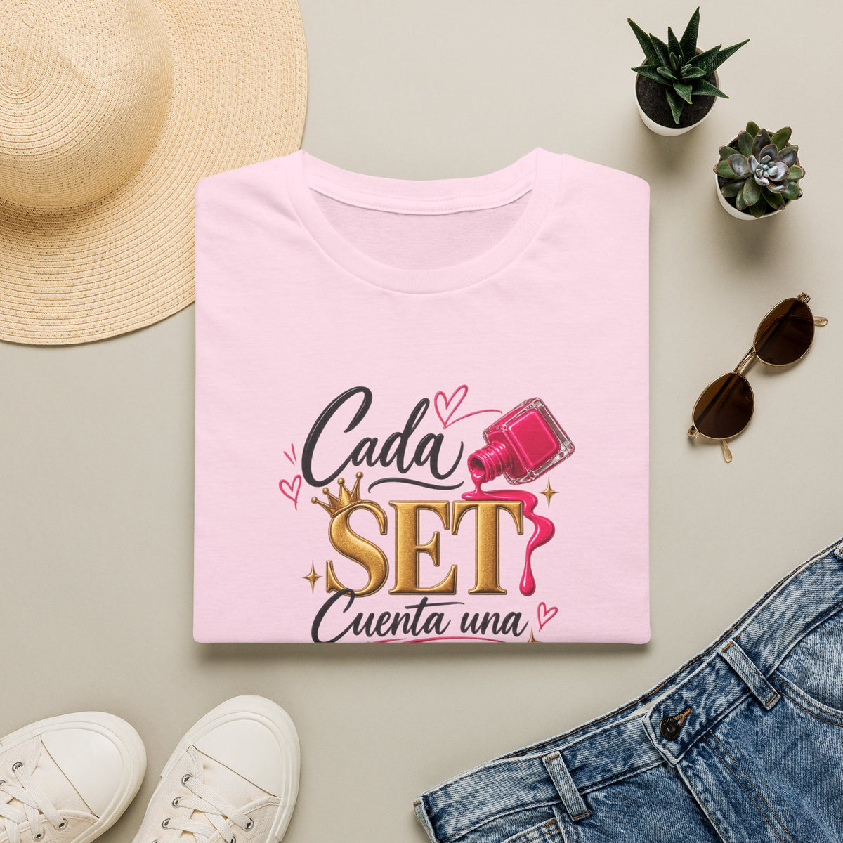 'Cada Set Cuenta Una Historia' Tee