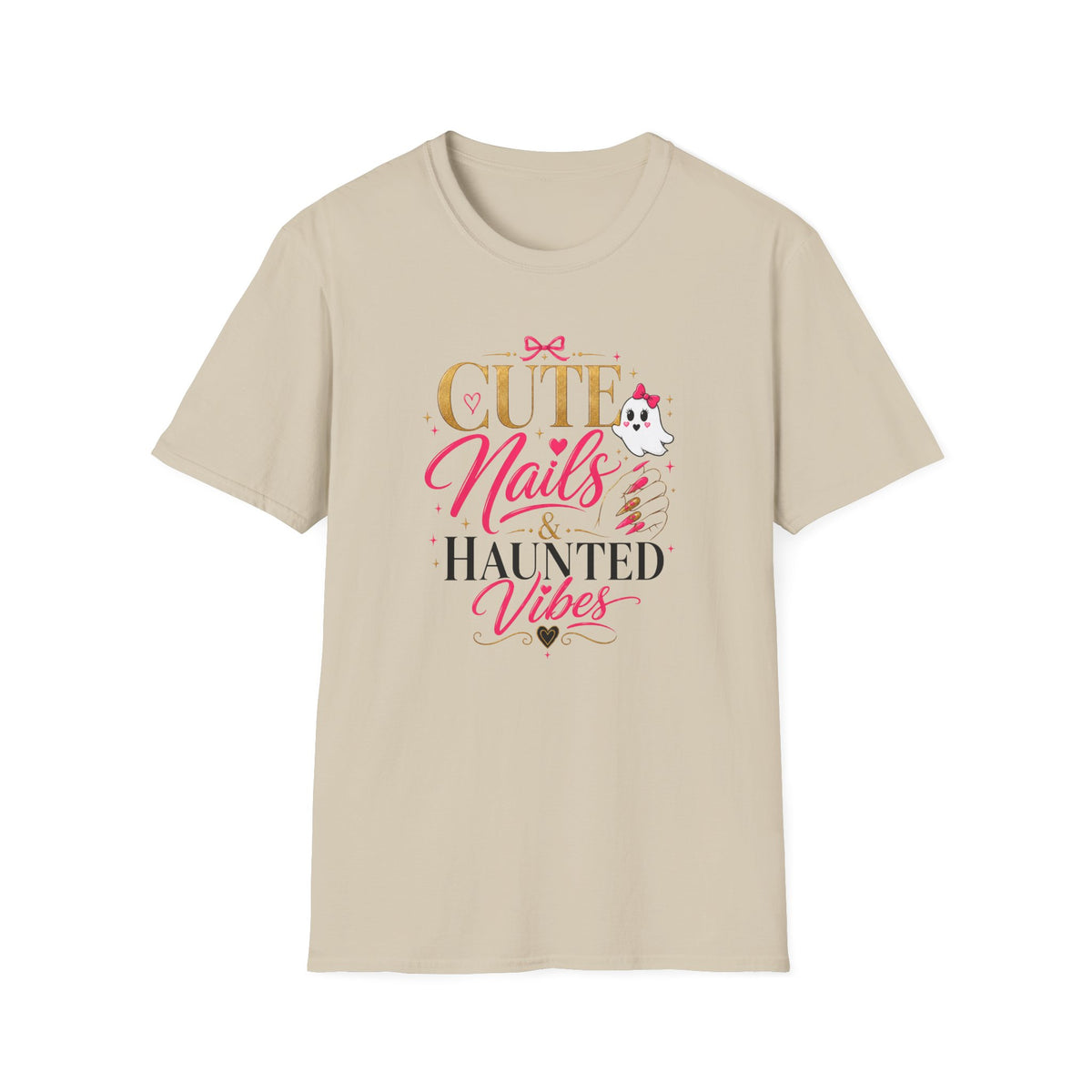 Cute Nails haunted vibes Tee