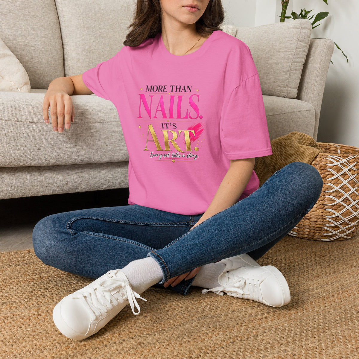 "More Than Nails, It's Art" Tee