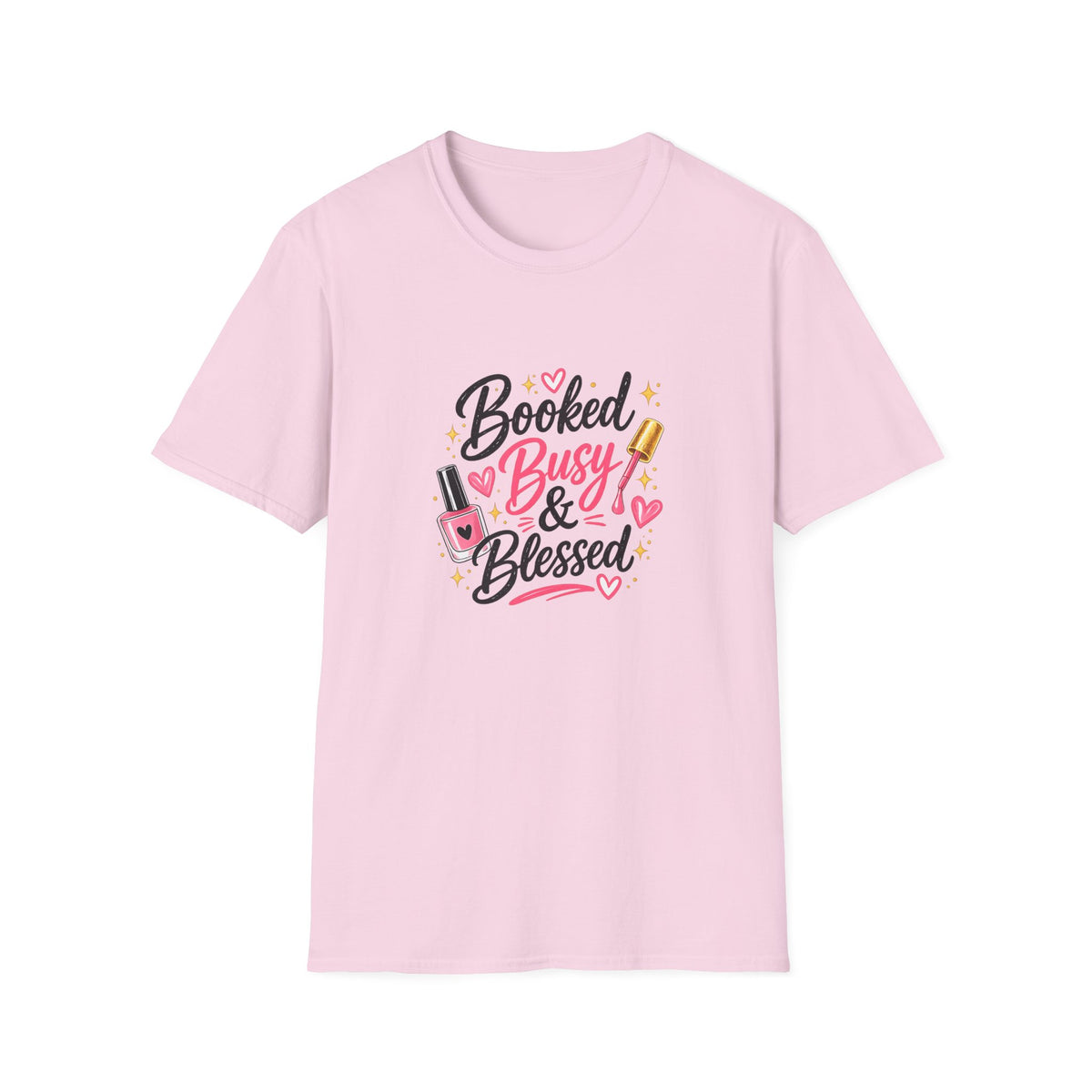 Booked Busy & Blessed Tee
