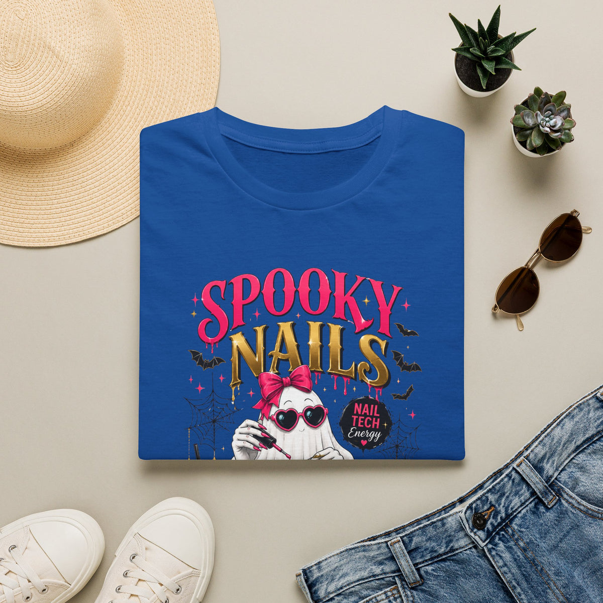 Spooky Nails Don’t Care Tee