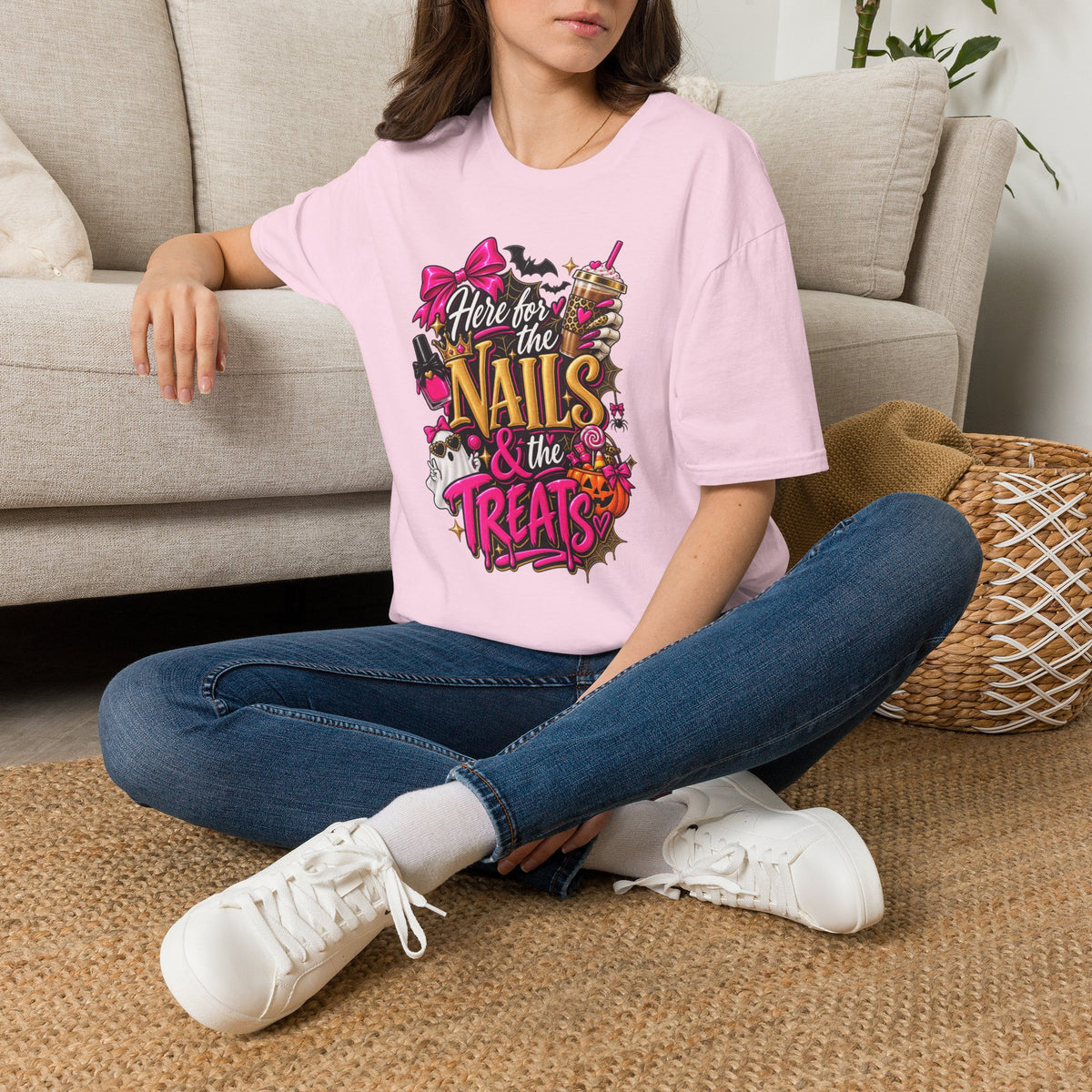 Here for the Nails & Treats Tee