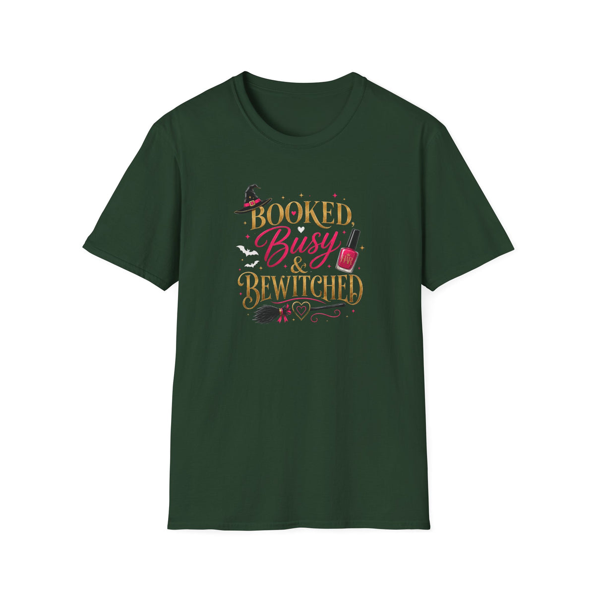 "Booked, Busy & Bewitched" Tee