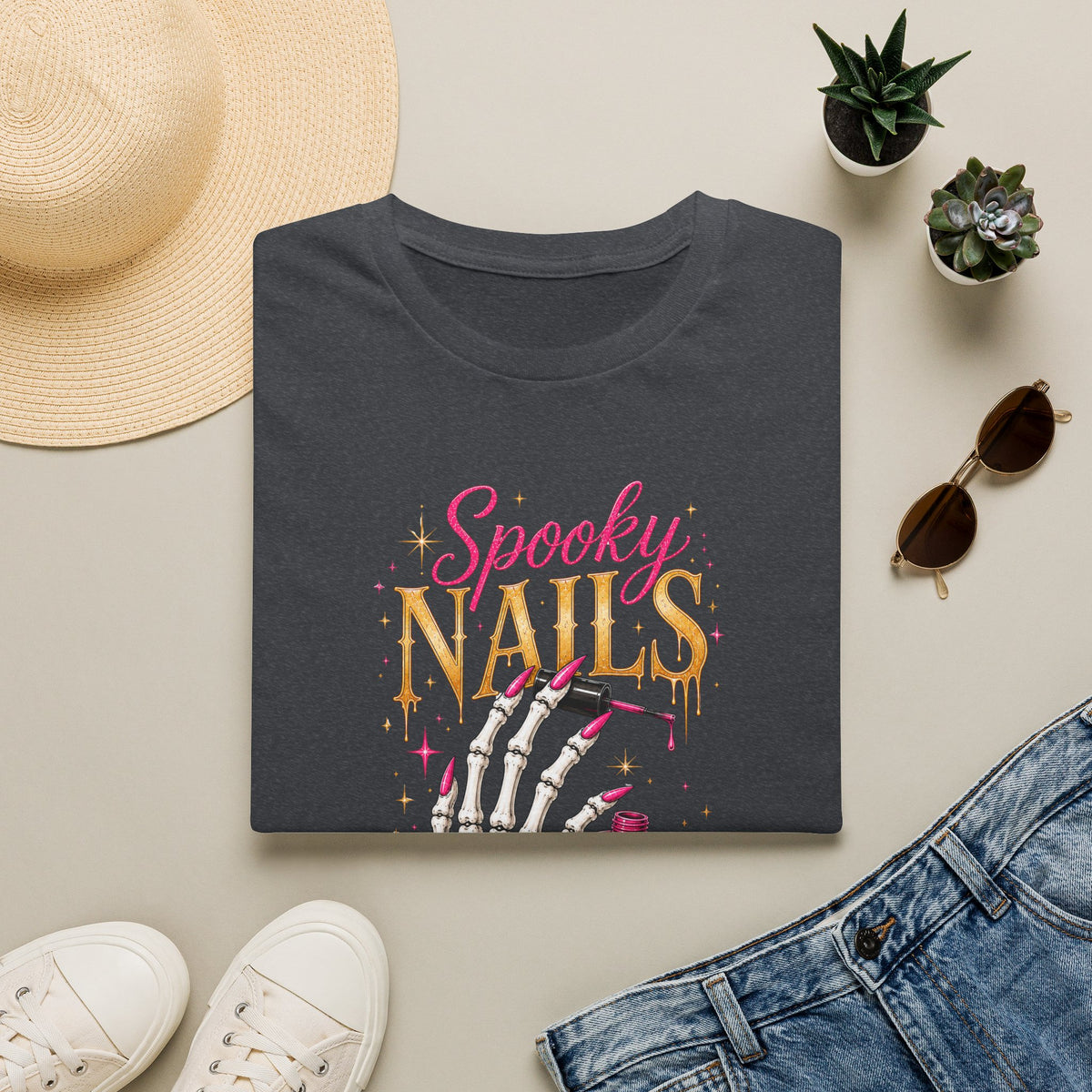 Spooky Nails Tee