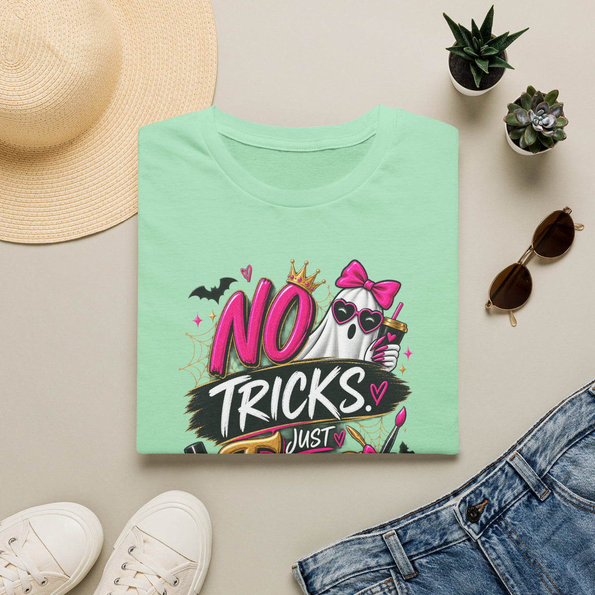 "No Tricks Just Tips" Tee