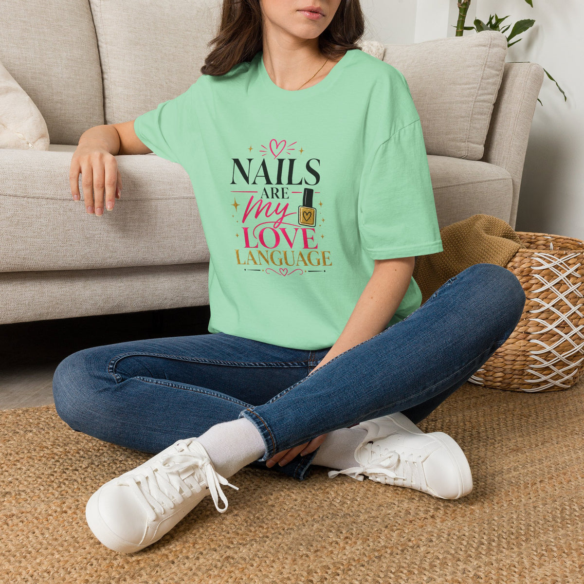 Nails Are My Love Language Tee