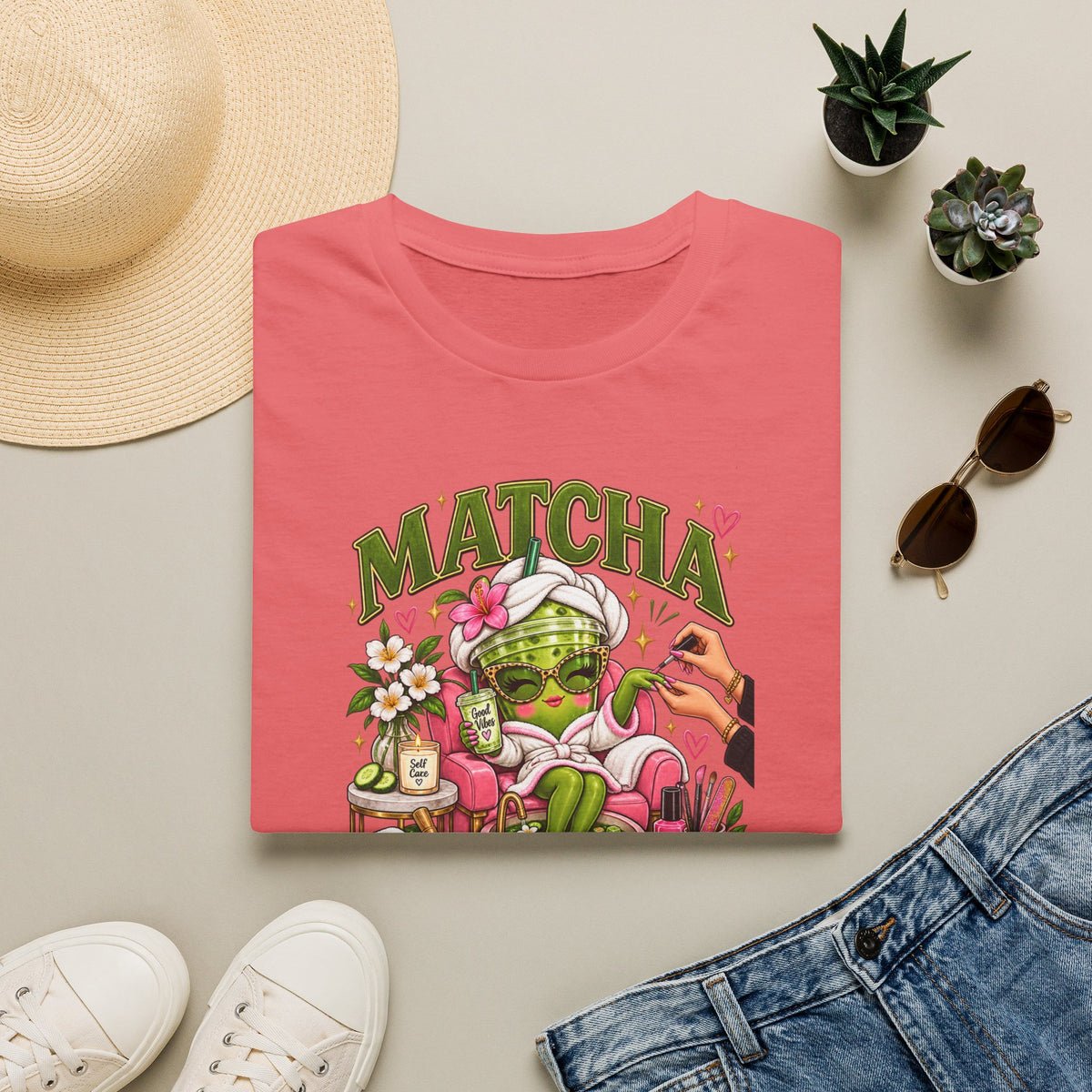 Matcha Mani Pedi 2 Tee