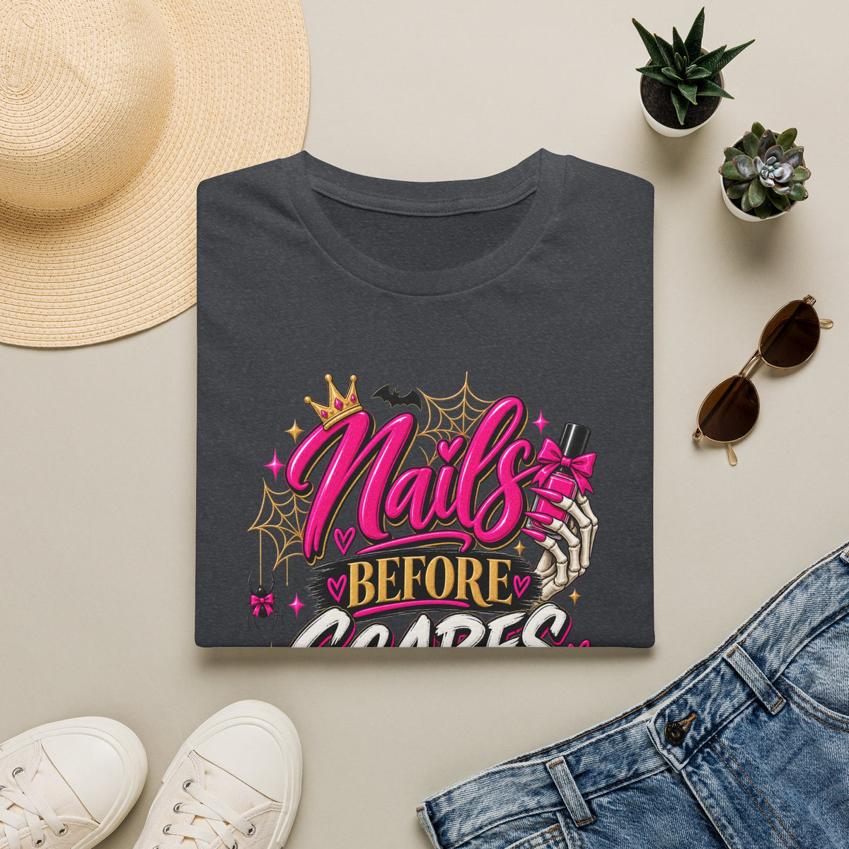 Nails Before Scares Tee