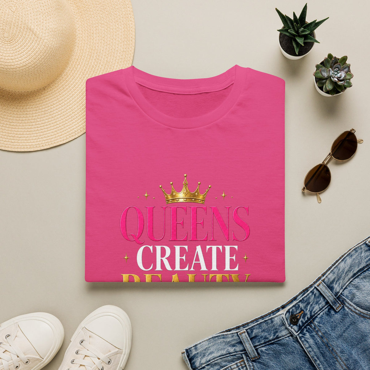 "Queens Create Beauty" Tee