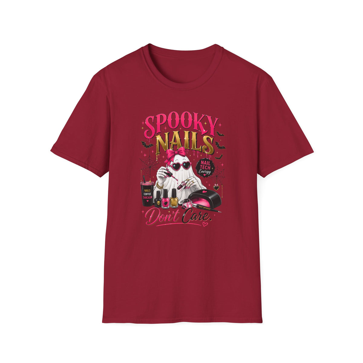 Spooky Nails Don’t Care Tee