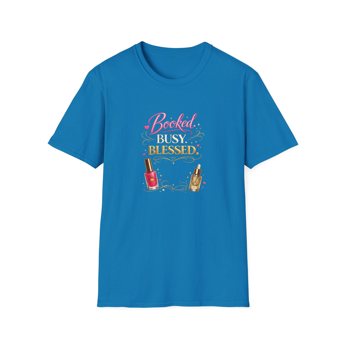 Booked Busy Blessed Tee