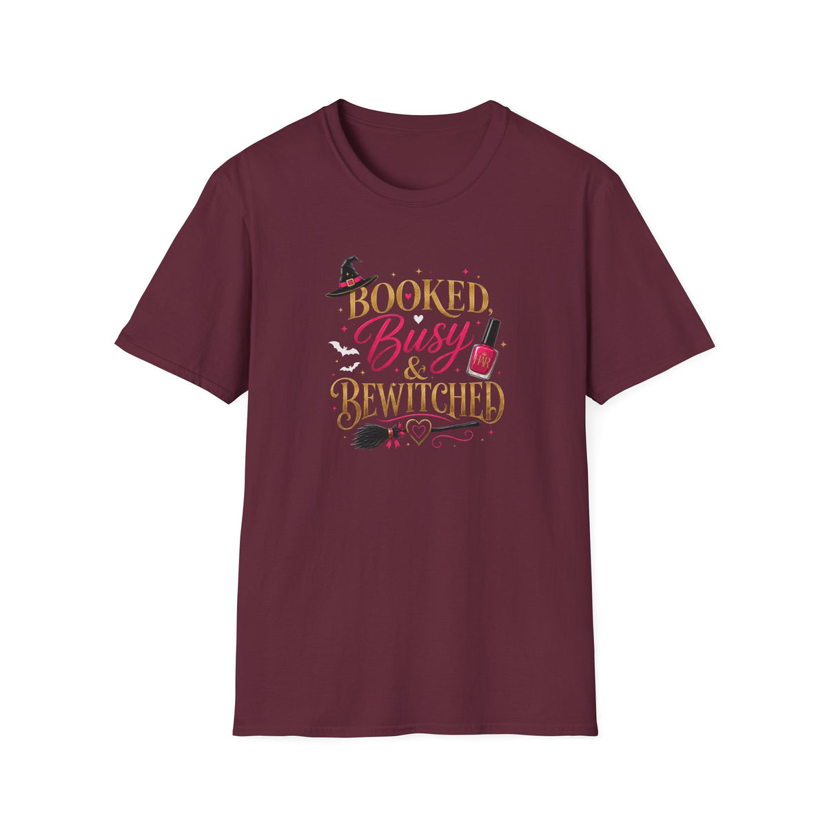 "Booked, Busy & Bewitched" Tee
