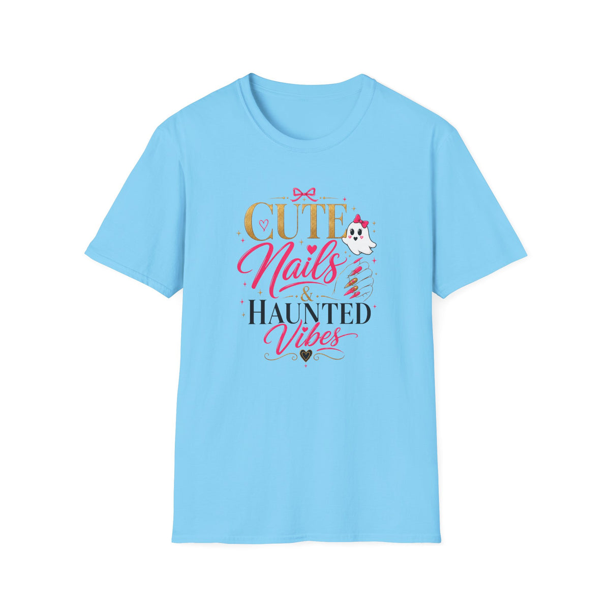Cute Nails haunted vibes Tee