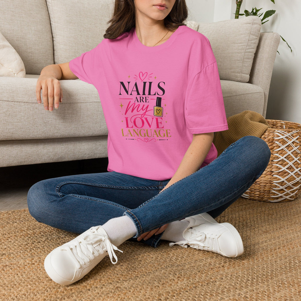 Nails Are My Love Language Tee