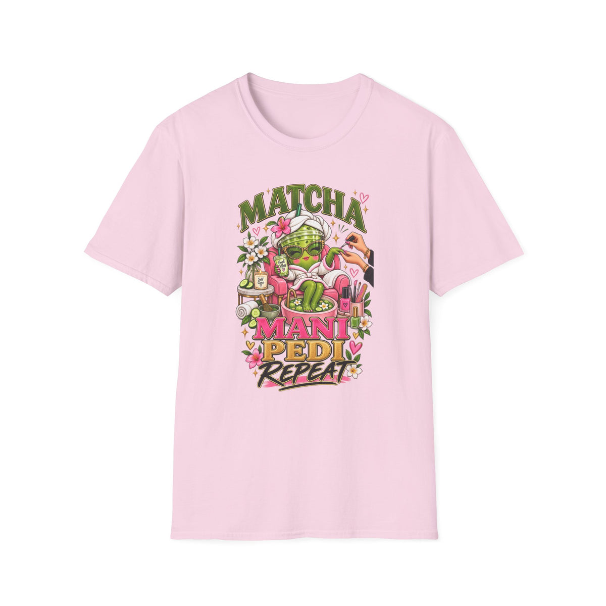 Matcha Mani Pedi 2 Tee