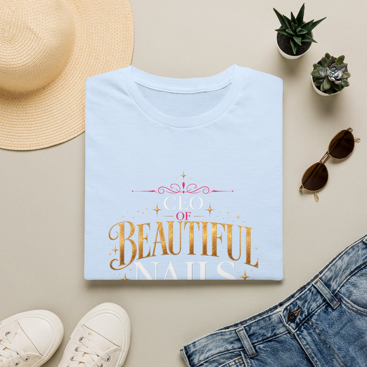 “CEO Beautiful Nails” Tee