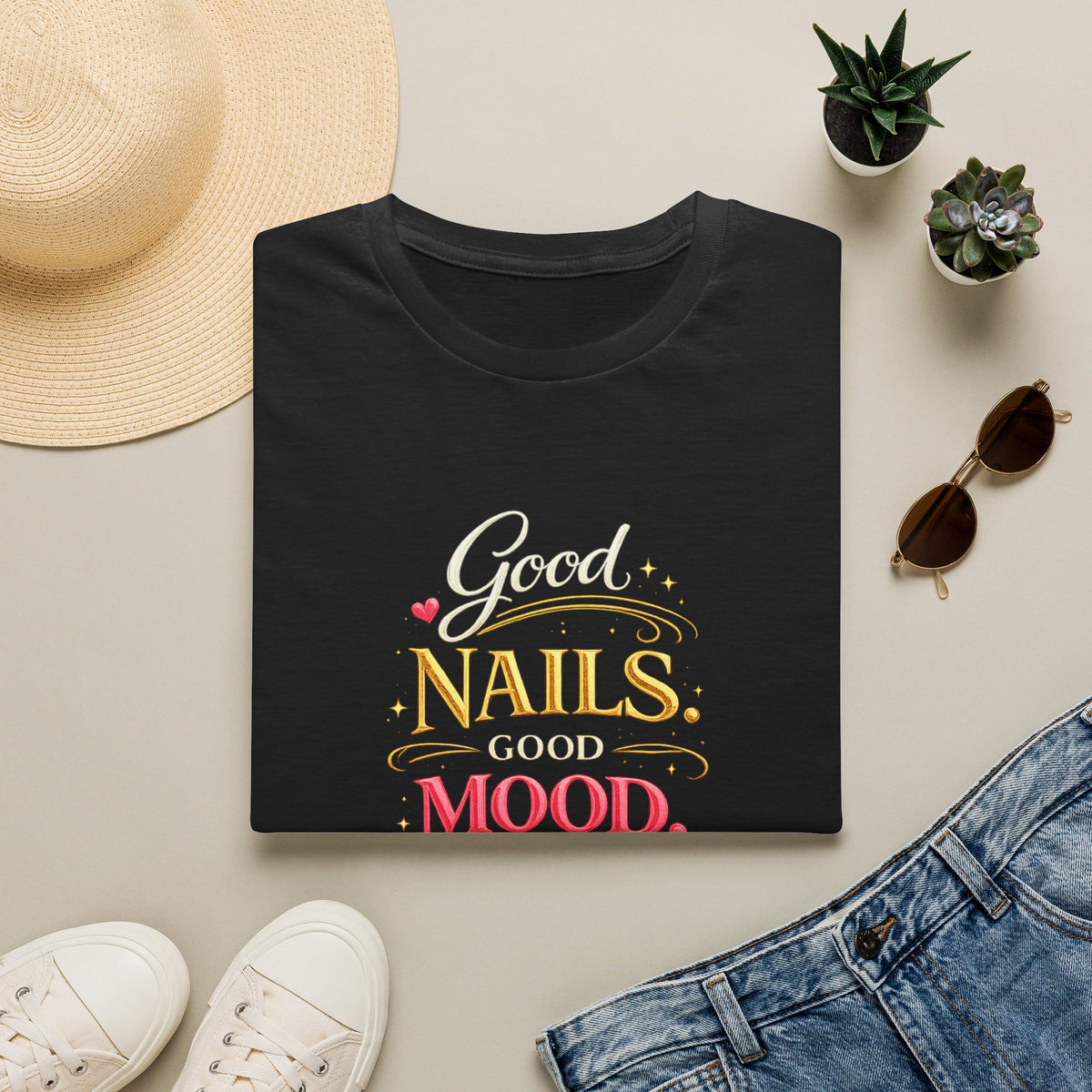 “Good Nails, Good Mood” Tee