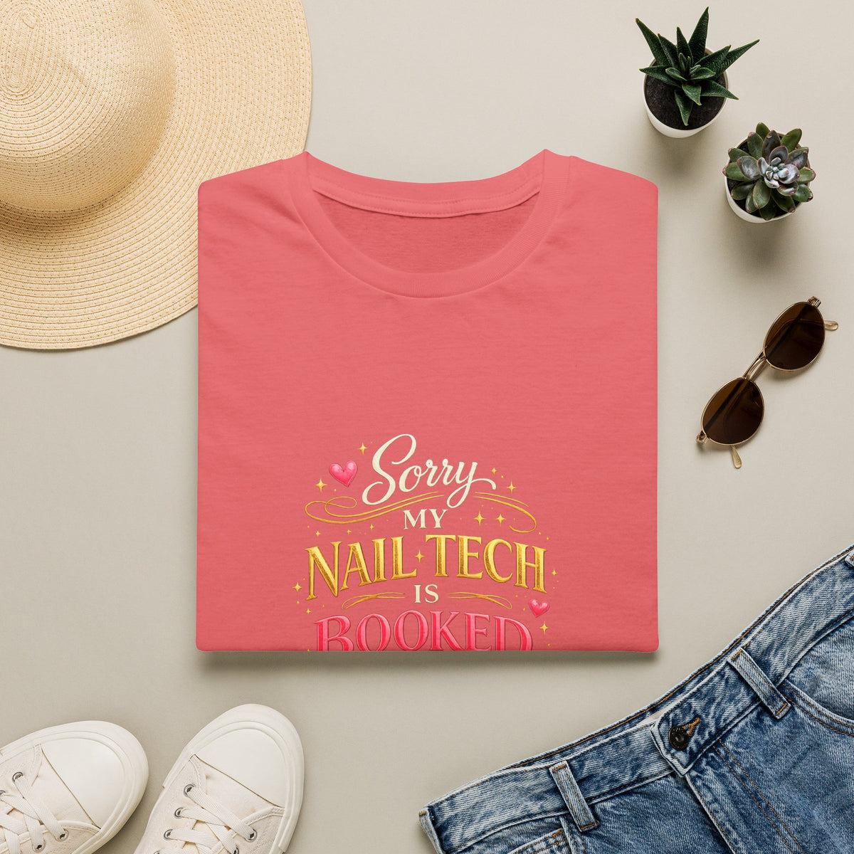 Sorry My Nail Tech Is Booked Tee