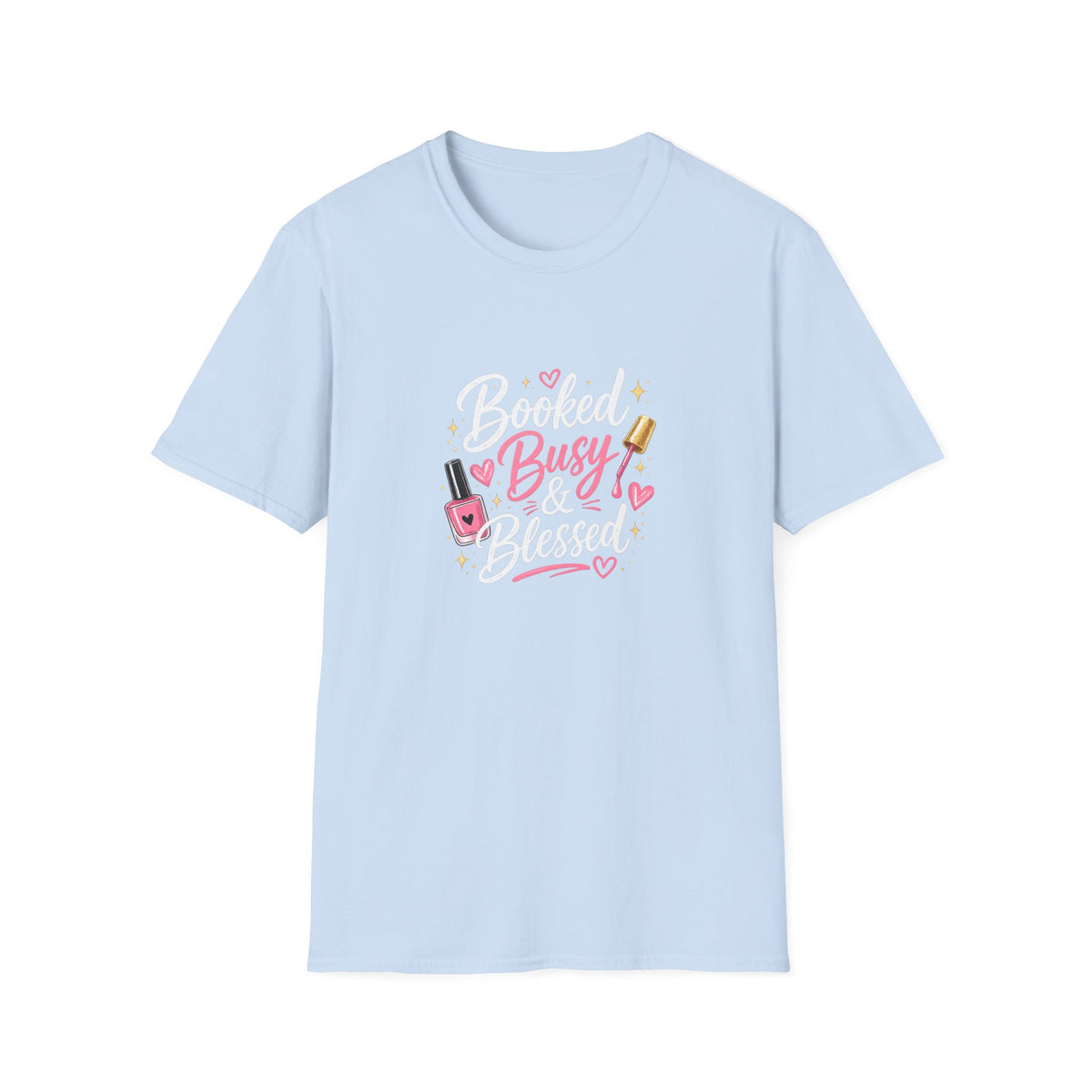 Booked Busy & Blessed Tee