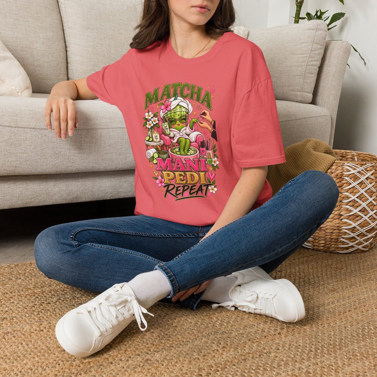 Matcha Mani Pedi 2 Tee