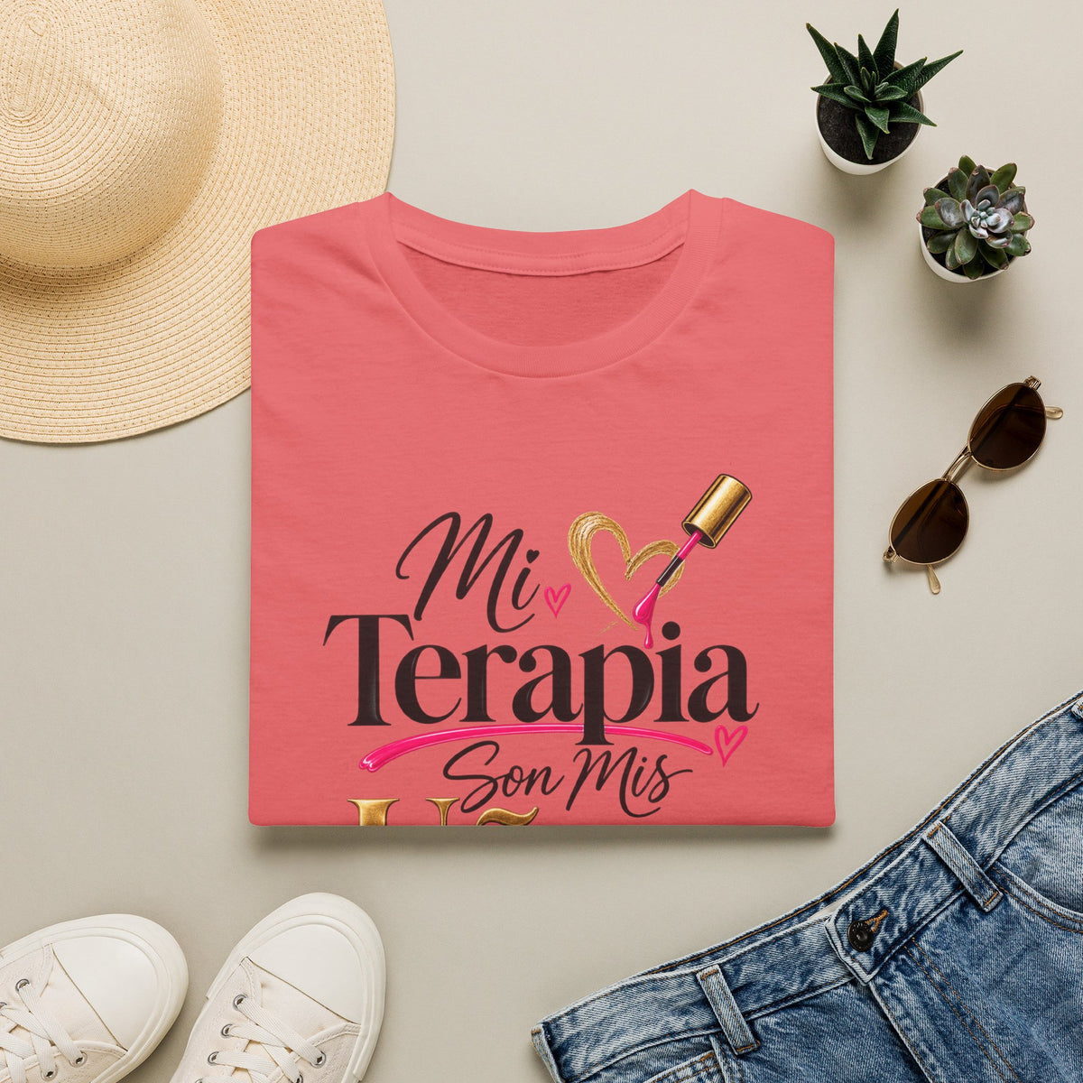 "Mi Terapia Son Mis Uñas" Tee