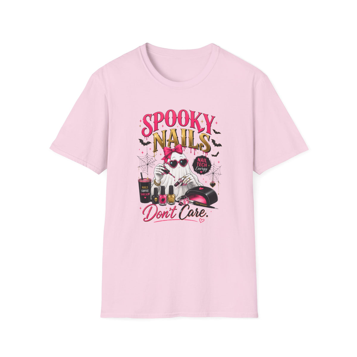 Spooky Nails Don’t Care Tee