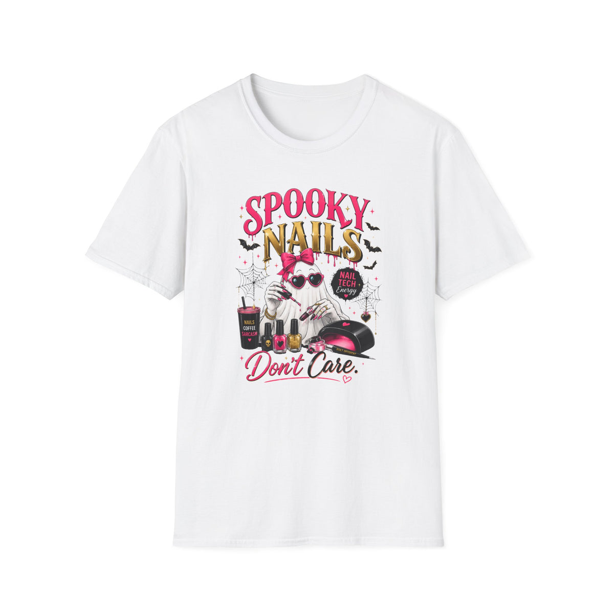 Spooky Nails Don’t Care Tee