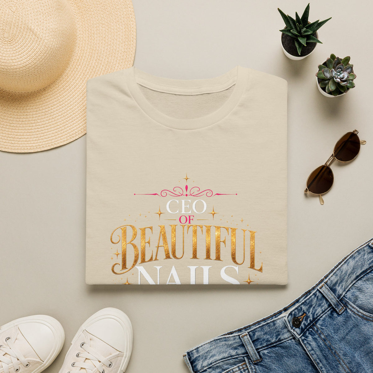 “CEO Beautiful Nails” Tee