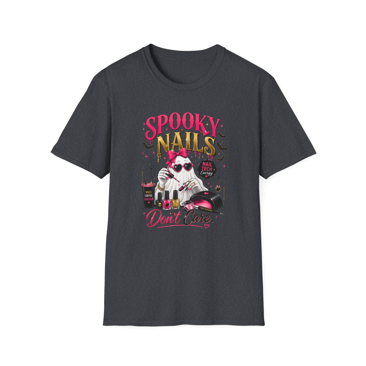 Spooky Nails Don’t Care Tee