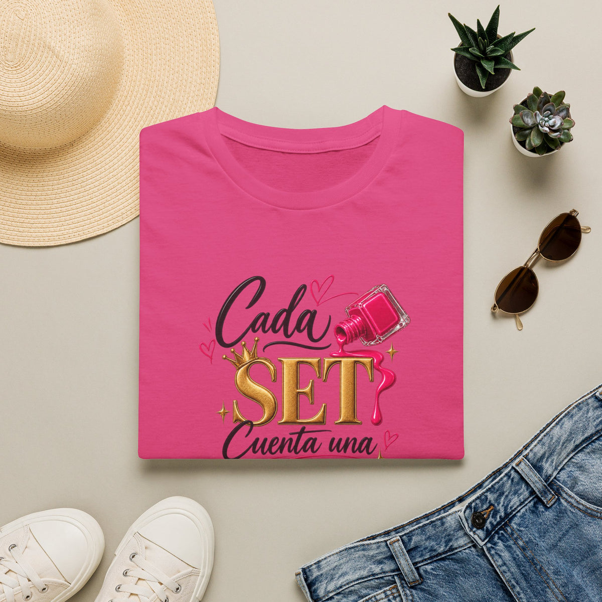 'Cada Set Cuenta Una Historia' Tee