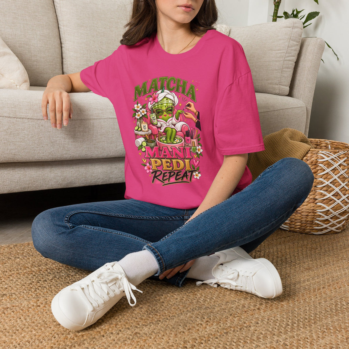 Matcha Mani Pedi 2 Tee