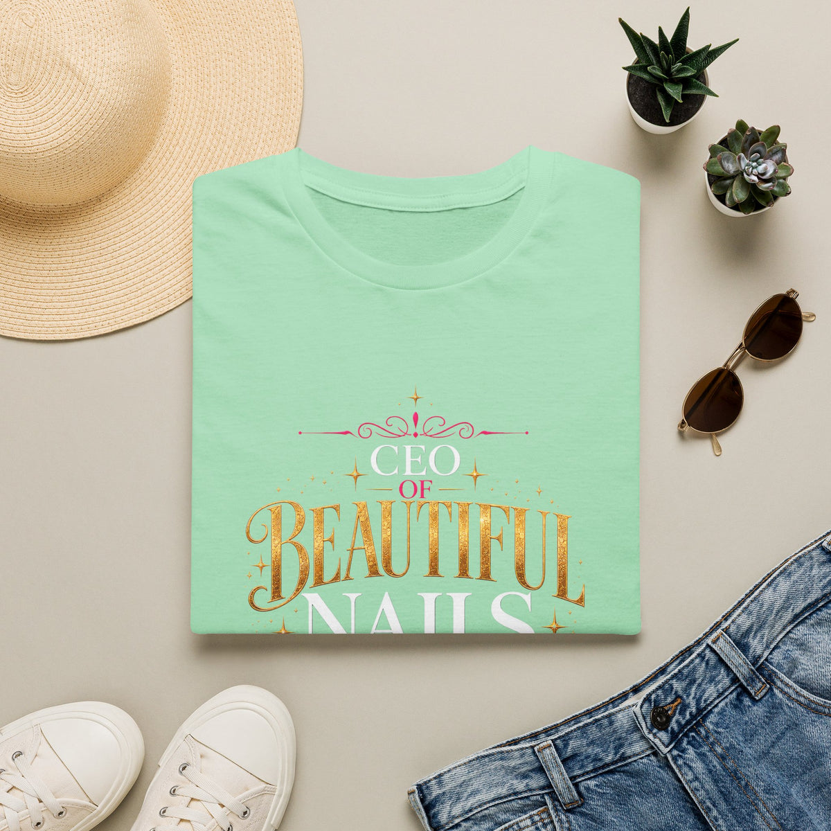 “CEO Beautiful Nails” Tee