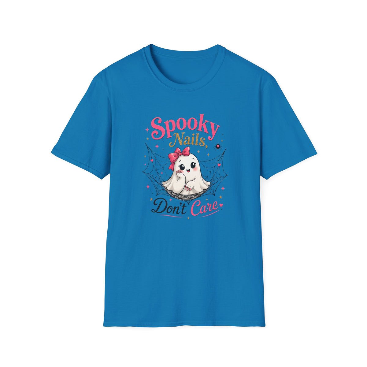 Spooky Nails Cute Ghost Tee