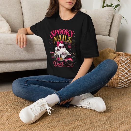 Spooky Nails Don’t Care Tee