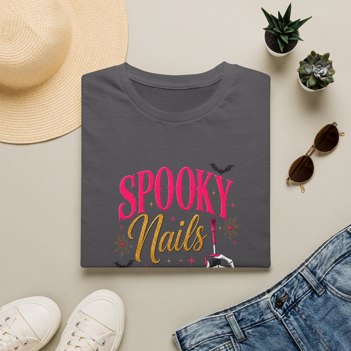 Spooky Nails Loading Tee
