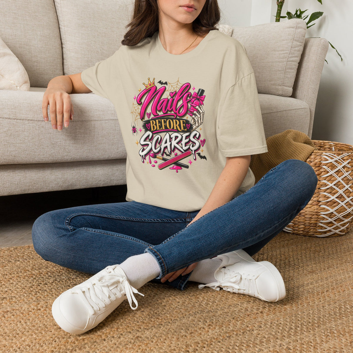 Nails Before Scares Tee