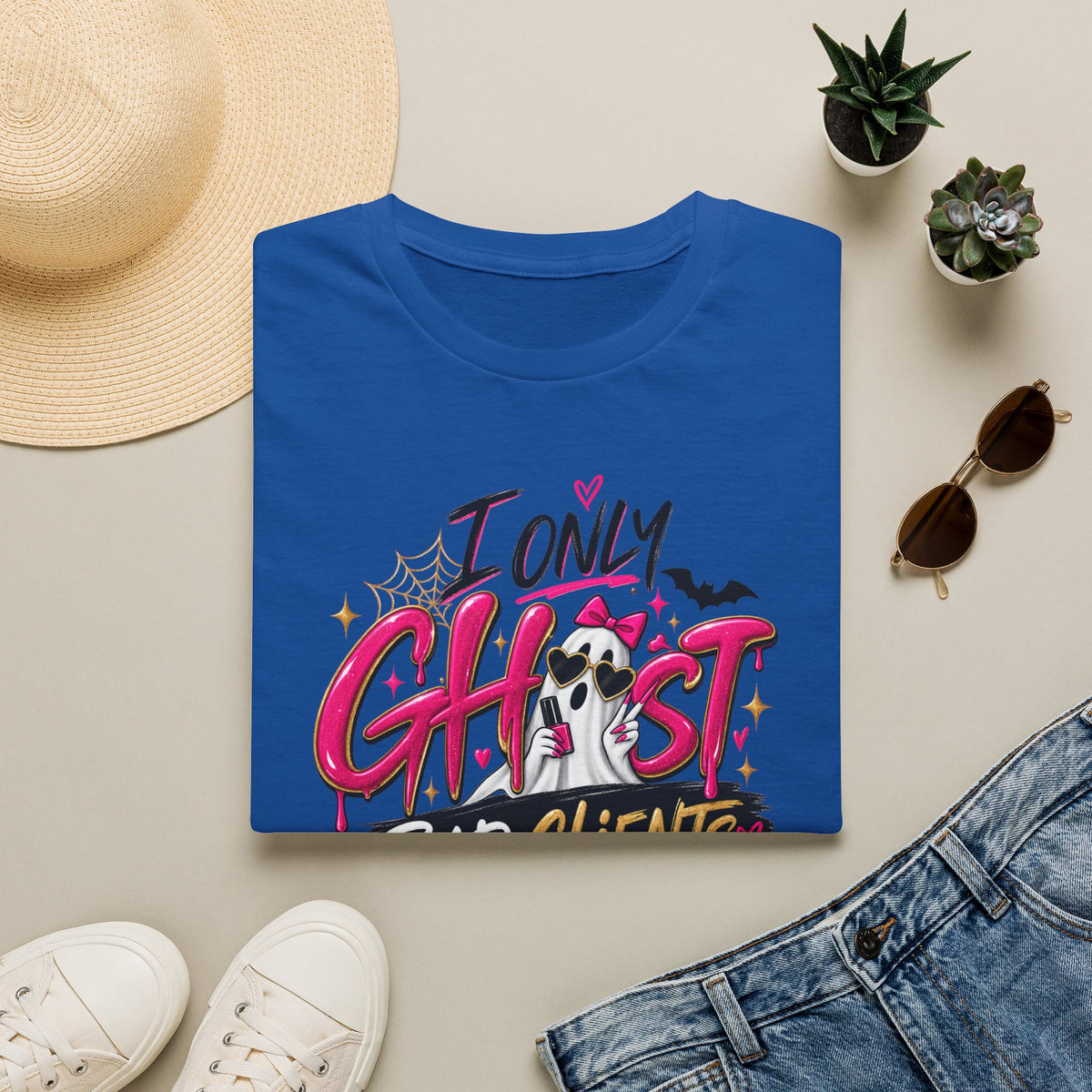 I Only Ghost Bad Clients Tee