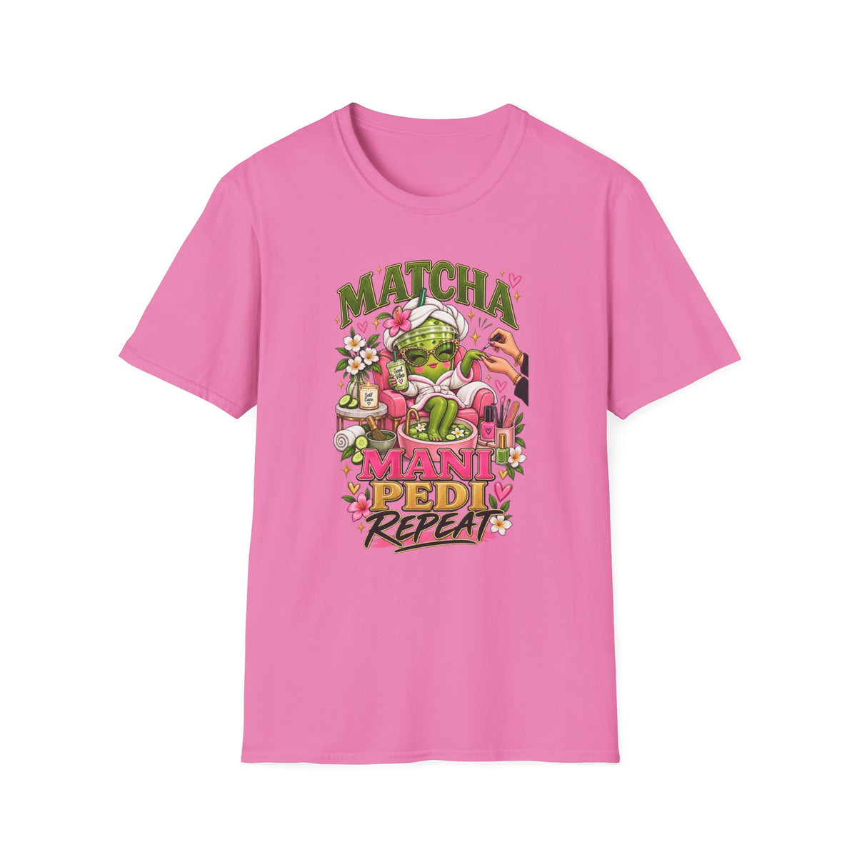 Matcha Mani Pedi 2 Tee
