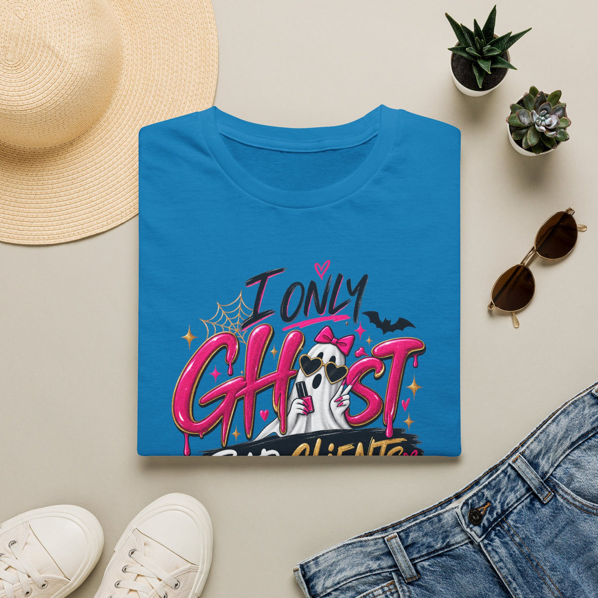 I Only Ghost Bad Clients Tee
