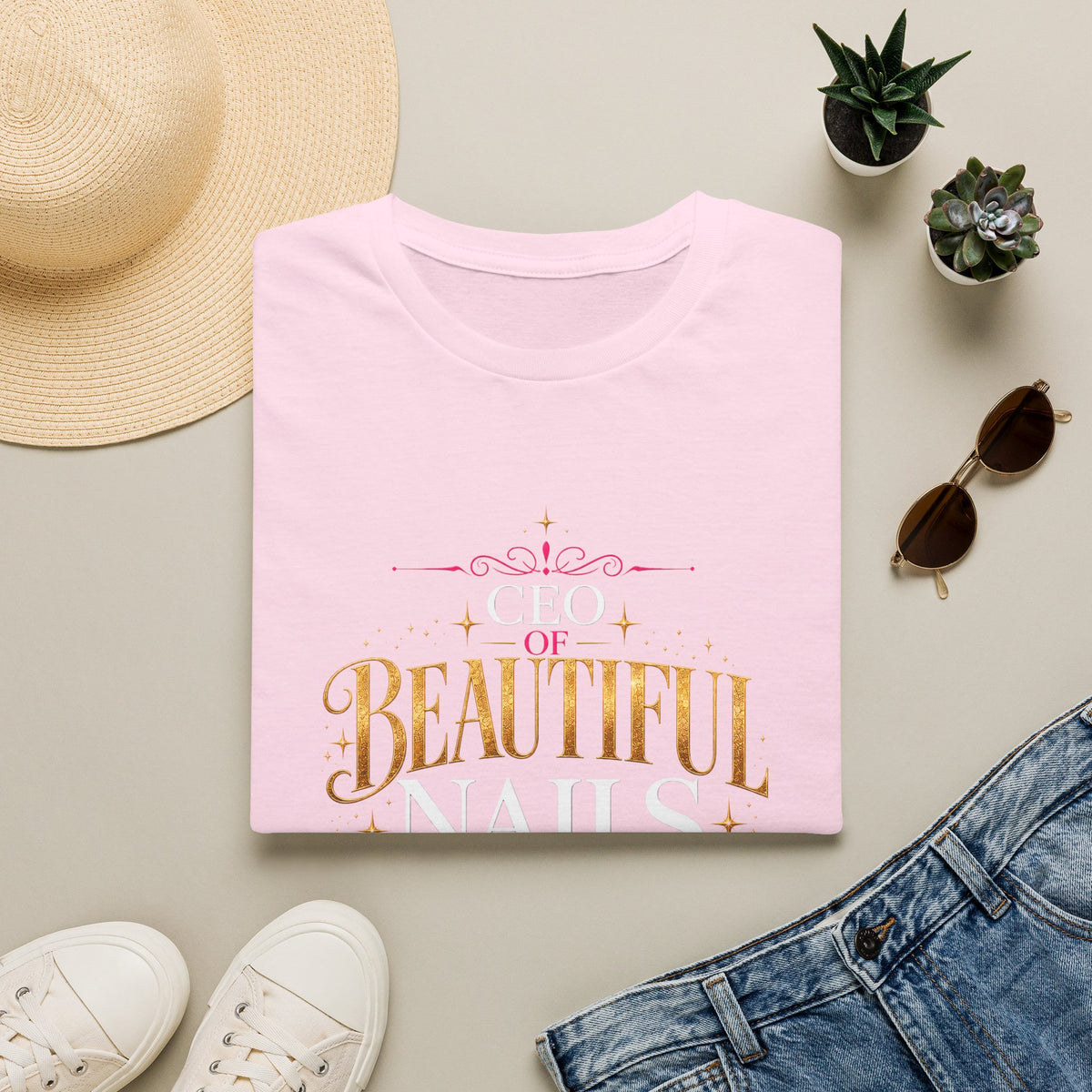 “CEO Beautiful Nails” Tee