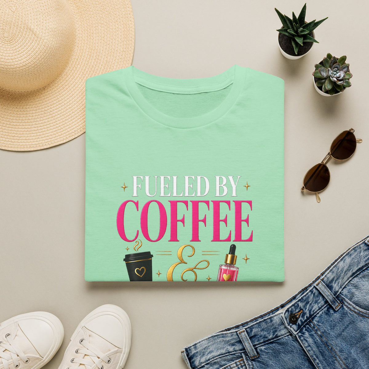 Coffee & Cuticle Oil Tee
