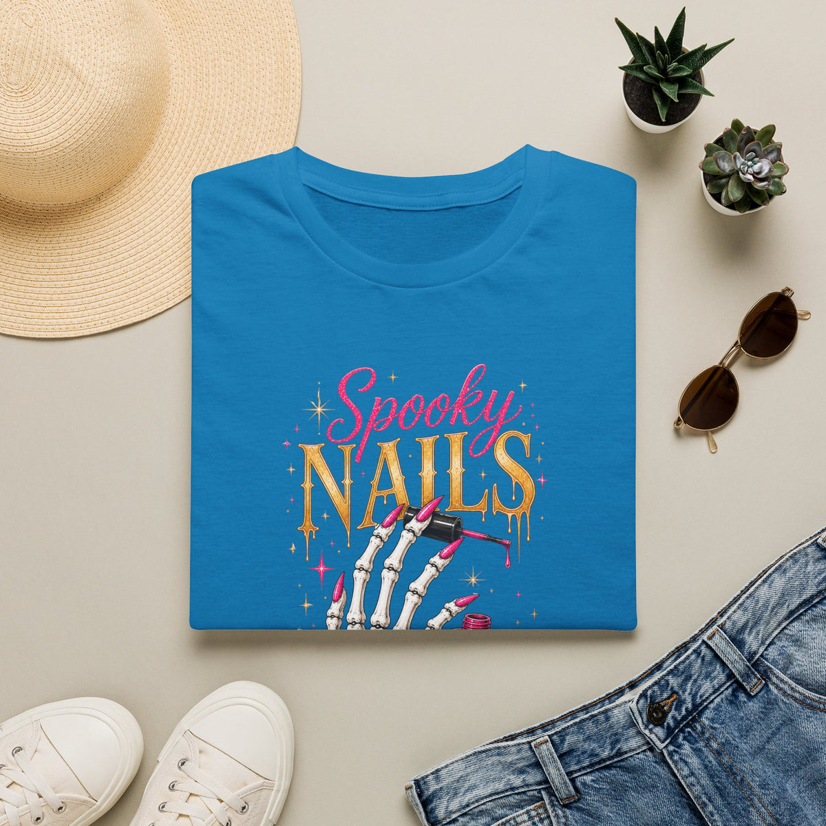 Spooky Nails Tee