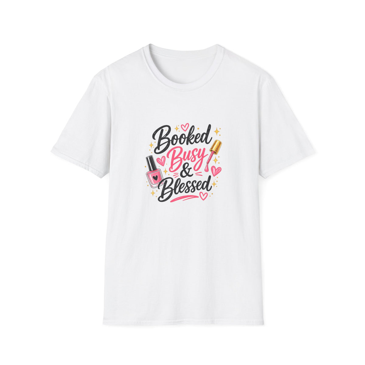 Booked Busy & Blessed Tee