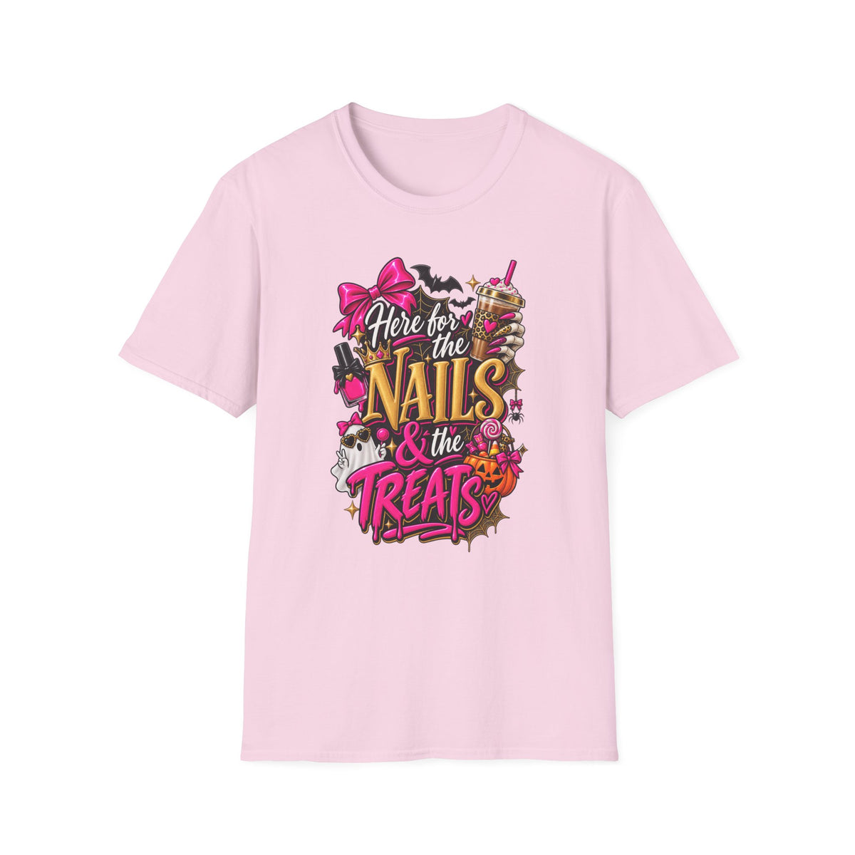 Here for the Nails & Treats Tee